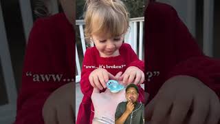 Adek ga nangis ⁉️ baby cute funny toddlers disney fidget cutebaby fidgettoy [upl. by Anile753]