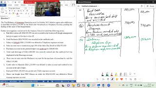 Correction of Errors amp Suspense Account Part 3 Tutorial Question 3 [upl. by Aidaas546]