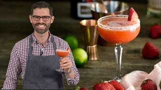 Strawberry Margarita Recipe [upl. by Odrarej827]