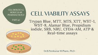 Cell viability assays  CBMP  Part 42 [upl. by Adnanref]