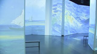 Beyond Van Gogh Tulsa Hosts Immersive Art Experience At OKPOP Museum [upl. by Hanway]