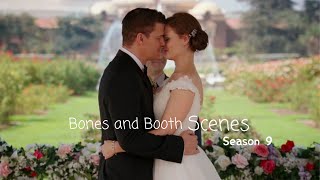 Bones amp Booth Scenes season 9 1080p [upl. by Hsuk]