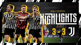 HIGHLIGHTS  BOLOGNA 33 JUVENTUS  Chiesa Milik amp Yildiz complete the COMEBACK  Serie A [upl. by Karsten]