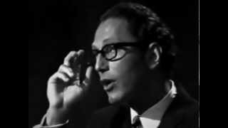 Tom Lehrer  Smut  LIVE FILM From Copenhagen in 1967 [upl. by Ahsiaa179]