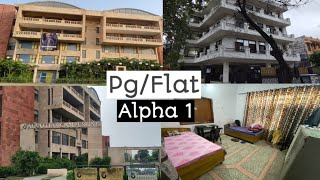 PgFlats near Galgotiya College of engineering and technology  Alpha 1 Semifurnished [upl. by Assadah]