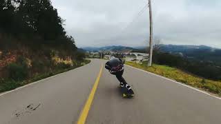 Max Ballesteros Skate Downhill  Rio Branco RS [upl. by Anomis]