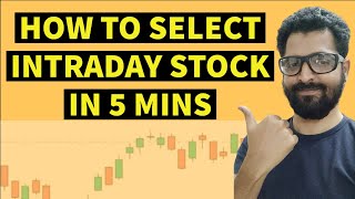 BEST Intraday Strategy  how to select stock for intraday tips in tamil  open high low strategy [upl. by Funda]