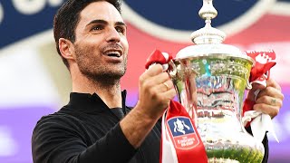 Mikel Artetas message to Arsenal fans  2020 Emirates FA Cup winners [upl. by Brunk]