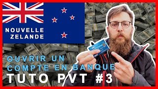 OUVRIR UN COMPTE ANZ 🇳🇿 PVT NOUVELLE ZELANDE  Tuto PVT 3 [upl. by Lav]