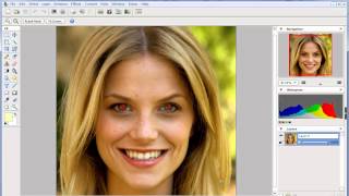 How to remove red eye in ArcSoft PhotoStudio [upl. by Majka]