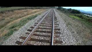 Fpv Chasing Train Freestyle drone [upl. by Audri124]