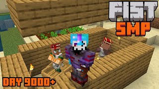 Bow Villagers Joinable Bedrock SMP Minecraft Fist SMP Live [upl. by Riamo]