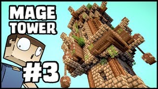 Minecraft Lets Build Mage Tower  Part 3 [upl. by Frankie]