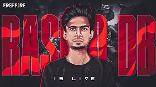 FREE FIRE Live 🔴 RASHIQ DB 🤍 [upl. by Piselli]