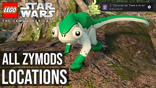 Reptile Revealer Galaxy Challenge All Zymod Locations  LEGO Star Wars The Skywalker Saga [upl. by Inerney]