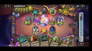 Hearthstone  BIG handbuff hunter Giant King Crush [upl. by Naimed]