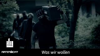 Artefuckt  Was wir wollen Offizielles Video [upl. by Sheffy]