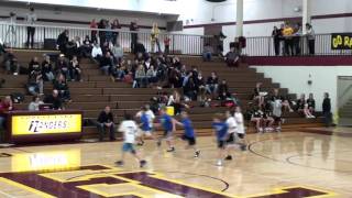 Forest Lake Basketball Halftime Show  5th Grade NLA [upl. by Aikkan]