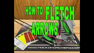 How to Fletch Your Arrows with John Dudley [upl. by Goldberg]