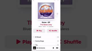 BStreet TheBandJoey instrumental Upbeat Blues Rock bump our tracks 🎸🎙️🥁Gone firstalbum [upl. by Lombardi]