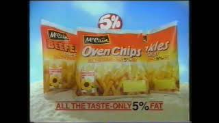 McCain Oven Chips advert  29th August 1996 UK television commercial [upl. by Aik]