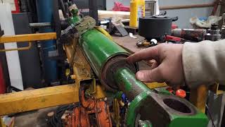 John Deere cylinder rebuild [upl. by Snoddy233]