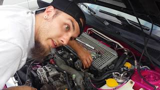 Vlogisode 22 How to Remove the Starter from a 2002 Subaru Impreza WRX [upl. by Ellatnahc]