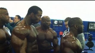 Exclusive Backstage at Arnold Classic 2013 [upl. by Avot666]