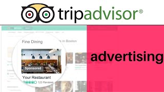 TripAdvisorcom lanza una solución de anuncios patrocinados tripadvisor advertising desde 2017 [upl. by Adianez]