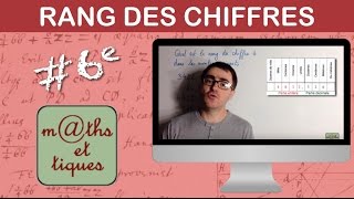 Reconnaître le rang des chiffres  Sixième [upl. by Adikam]