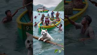 Méo Và Cuộc Phiêu Lưu Bắt Cá Trong Ngày Lũ 🌧️🐱🎣 cats cute funny [upl. by Hanahs979]