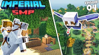 Imperial SMP  Getting My First Elytra and Joining the COOLEST Club Ever  Episode 4 [upl. by Ahseuqram]