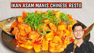 RESEP IKAN GURAME ASAM MANIS NANAS  BISA UNTUK UDANG ATAU AYAM Jerry masterchef [upl. by Adorl]