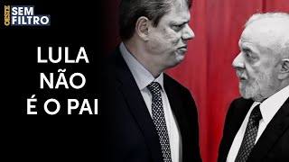 Lula deixa governador de SP Tarcísio de Freitas fora da construção do Túnel SantosGuarujá  osf [upl. by Graf550]