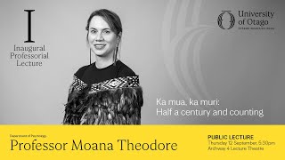 Inaugural Professorial Lecture  Professor Moana Theodore [upl. by Aramois965]