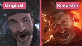 Call of Duty Modern Warfare – Original vs Remastered Graphics Comparison [upl. by Augie240]