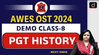 AWES PGT History English  OST  Demo Class08  Drishti Teaching Exams [upl. by Drofkcor]