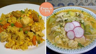 COMIDAS Saludables con POLLO rendidoras y con poco presupuesto  Cocina de Addy [upl. by Hterag575]