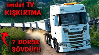 imdatTV Kışkırtma 7 Dorse Kirkenes Maden Yolu ETS 2 Promods [upl. by Kalle]