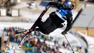 Eileen Gu dominates halfpipe for Copper Mountain freeski title  NBC Sports [upl. by Htebazie]