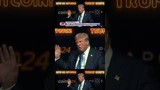 Trump said Bitcoin will SKYROCKET bitcoin trump crypto [upl. by Shanleigh246]