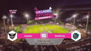 U19 Ladies Eagles vs Stallions [upl. by Hoffer]