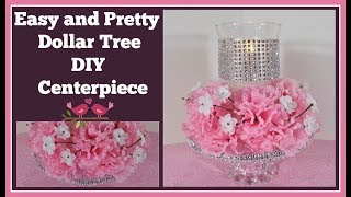 Dollar Tree DIY Wedding Centerpieces  Elegant and CHEAP [upl. by Shultz]