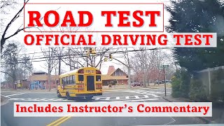 Driving Test  Includes instructors commentary  Official DMV [upl. by Gery]