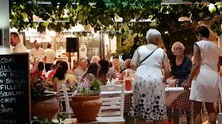 Sirtaki or syrtak in Parga Greece Taverna Krioneri  Famous Greek Dance  Greek music Greek songs [upl. by Hoes]