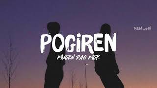 Pogiren song Lyrics mugen rao MGR [upl. by Kristien]