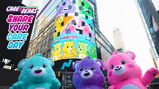 Nasdaq Celebrates National ShareYourCare Day with the Care Bears [upl. by Llenehc433]