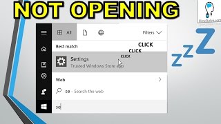 Windows 10 Settings not Opening Working Fixed [upl. by Jones]