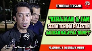 quotKerajaan dan FAM bersedia menerima pasukan Palestin jadikan Malaysia homequot [upl. by Jegger323]