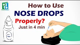 How to Use Nose Drops Properly [upl. by Akeemat]